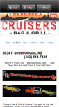 Mobile Screenshot of cruisersbarandgrillomaha.com