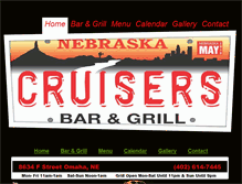 Tablet Screenshot of cruisersbarandgrillomaha.com